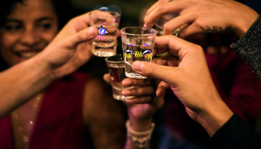 PREORDER expressions shot glass
