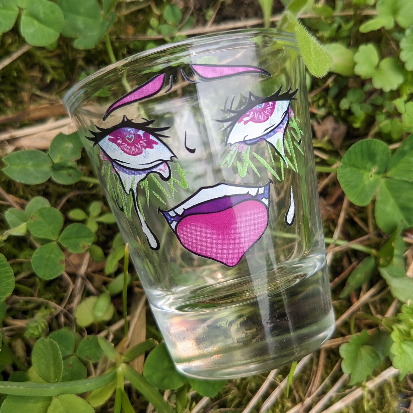 Ecchi Ahegao Shot Glass