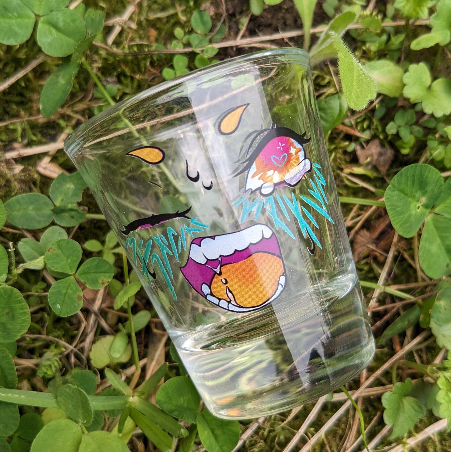 Winkier Ahegao Shot Glass
