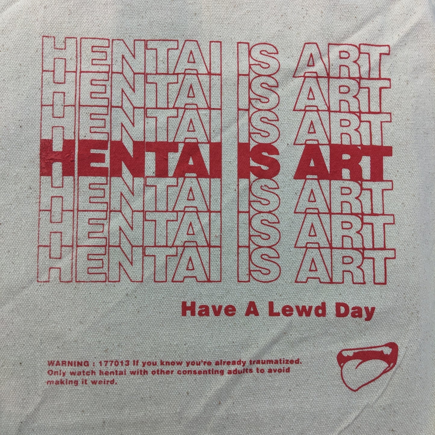 Hentai Is Art Bag