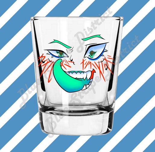 Sinister Ahegao Shot Glass