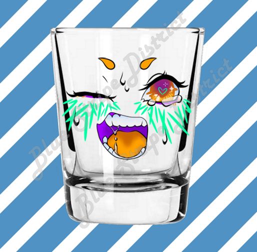 Winkier Ahegao Shot Glass