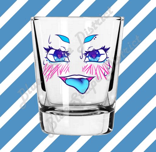 Neo Ahegao Shot Glass