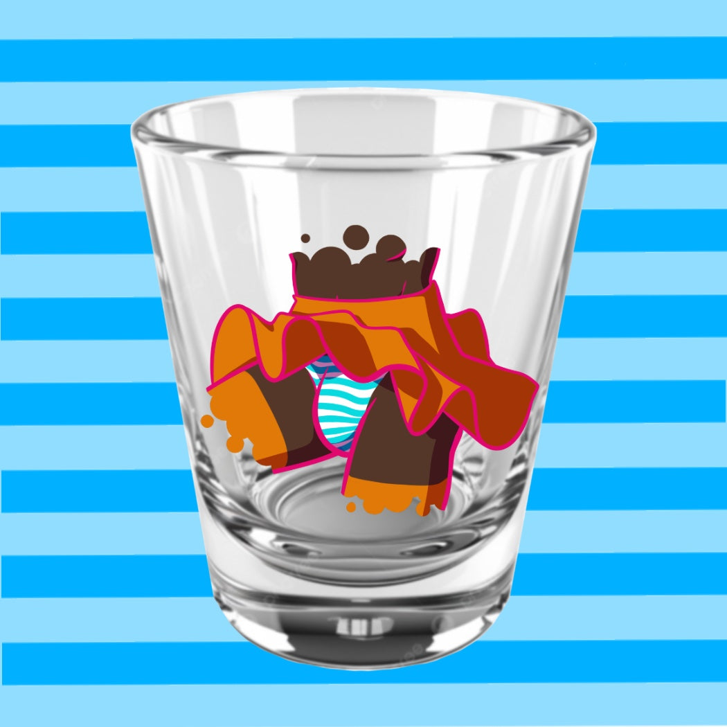 PREORDER Orange Panty Shot Glass